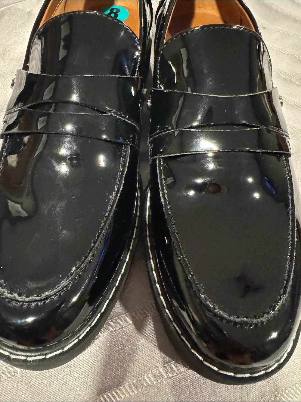 Franco Sarto sleek patent